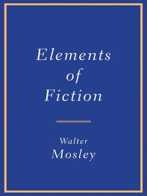 cover image of Elements of Fiction